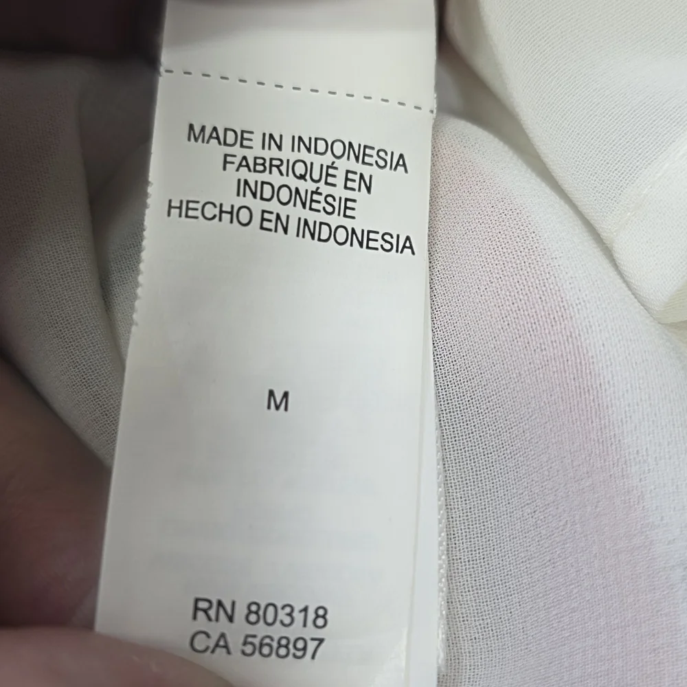 Lucky Brand Floral Border Print Midi Dress Ivory Blue Pink Sleeveless Size M - Picture 4 of 7